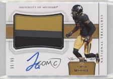 2018 Panini National Treasures Collegiate /99 J'Mon Moore #145 Rookie Auto RC