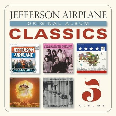 Jefferson Airplane : Original Album Classics CD Box Set 5 discs (2024 ...