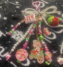 Shortcake Junk Keychain / Purse Charm