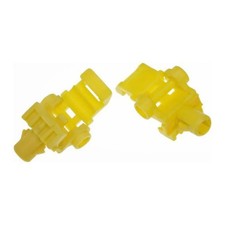 Clips de varilla de bloqueo de puerta para Ford E-150/E-250 2007-2014 | 2 piezas | plástico | amarillo