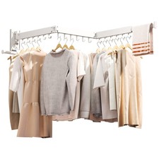 ZdwCyl Clothes Drying Rack,Laundry Drying Rack Wall Mount, Wall Mounted Clot...