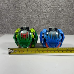 LEGO Bionicle Bohrok Gahlok 8562 Lehvak 8564 Blue Green Set with Manuals