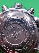 Breitling Super Avenger Chronograph DIAMOND Bezel 48mm Steel A13370 OVERHAULED 16