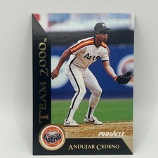 1992 Pinnacle Team 2000 Andujar Cedno #33 HOU