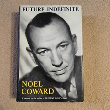 Future Indefinite, Noel Coward, SIGNED, 1st Edition/1st Printing, 1954, HC/DJ