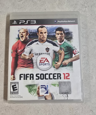 EA Sports FIFA Soccer 12 Sony PlayStation 3 PS3 NTSC-U/C 2011 Manual