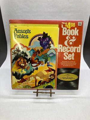 Aesop Aesop's Fables Vintage Vinyl LP 1974 CROA Record T23552 Sealed W/ Book!