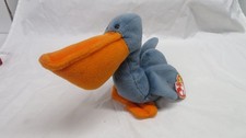 Ty Beanie Baby - Scoop the Pelican- DOB July 1, 1996 - MWMT