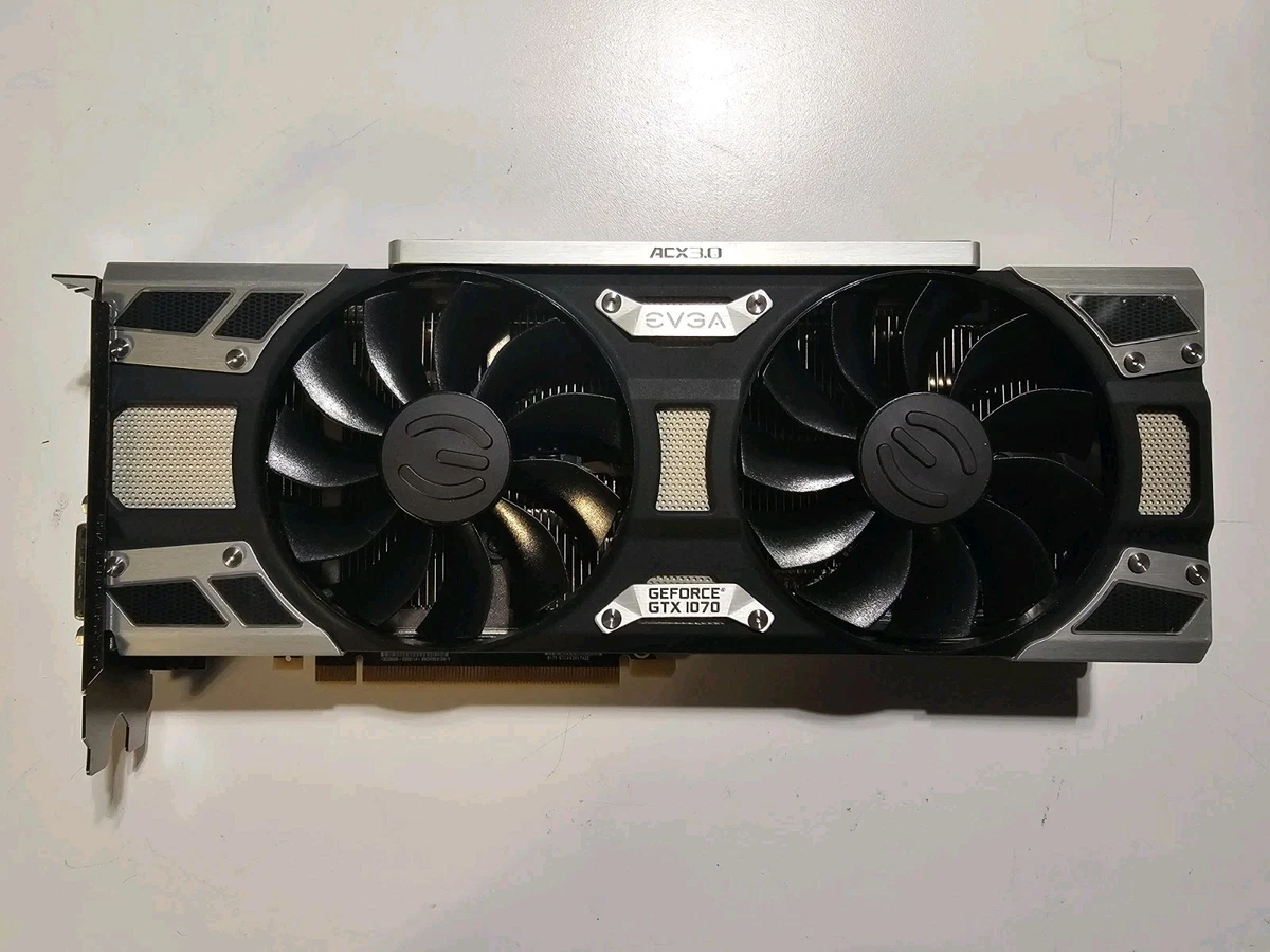 EVGA NVIDIA GeForce GTX 1070 8 GB Memory Computer Graphics Cards