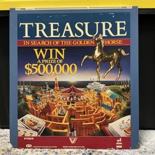 TREASURE: IN SEARCH OF THE GOLDEN HORSE VIDEODISC CED