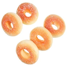 5Pcs Simulation Donuts for Photography Props Home Decoration