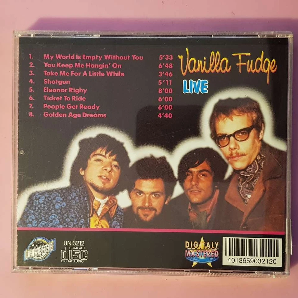 VANILLA FUDGE Live  EX/EX (CD) - Bild 4 von 4