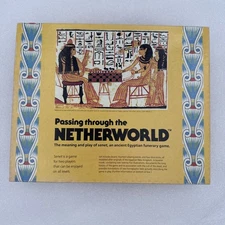 Passing Through the Netherworld Senet Board Game WJ Fantasy 1978 Complete Set