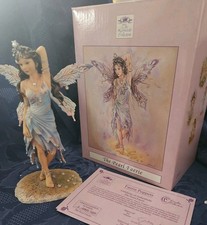 The Leonardo Collection The Pearl Faerie Porcelain Figure by Christine Haworth