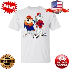Looney Tunes Bugs Bunny and Tazmanian Devil Kris Kross T-Shirts S-5XL