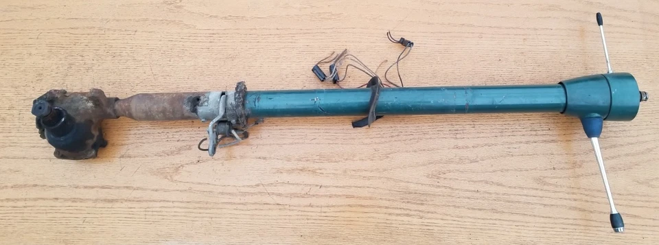 Columna de dirección y caja 1953-54 Pontiac Chieftain Silver Streak 1954 Foto 2 de 4