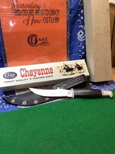 CASE XX CHEYENNE FIXED BLADE KNIFE-1965-69-MINT,NOS