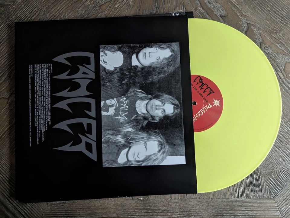 Cancer- To the Gory End vinyl repress mint (Record, 2021) death metal - Image 2 of 2
