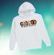 Katseye Merch Katseye X Toca Boca White Hoodie Reprint