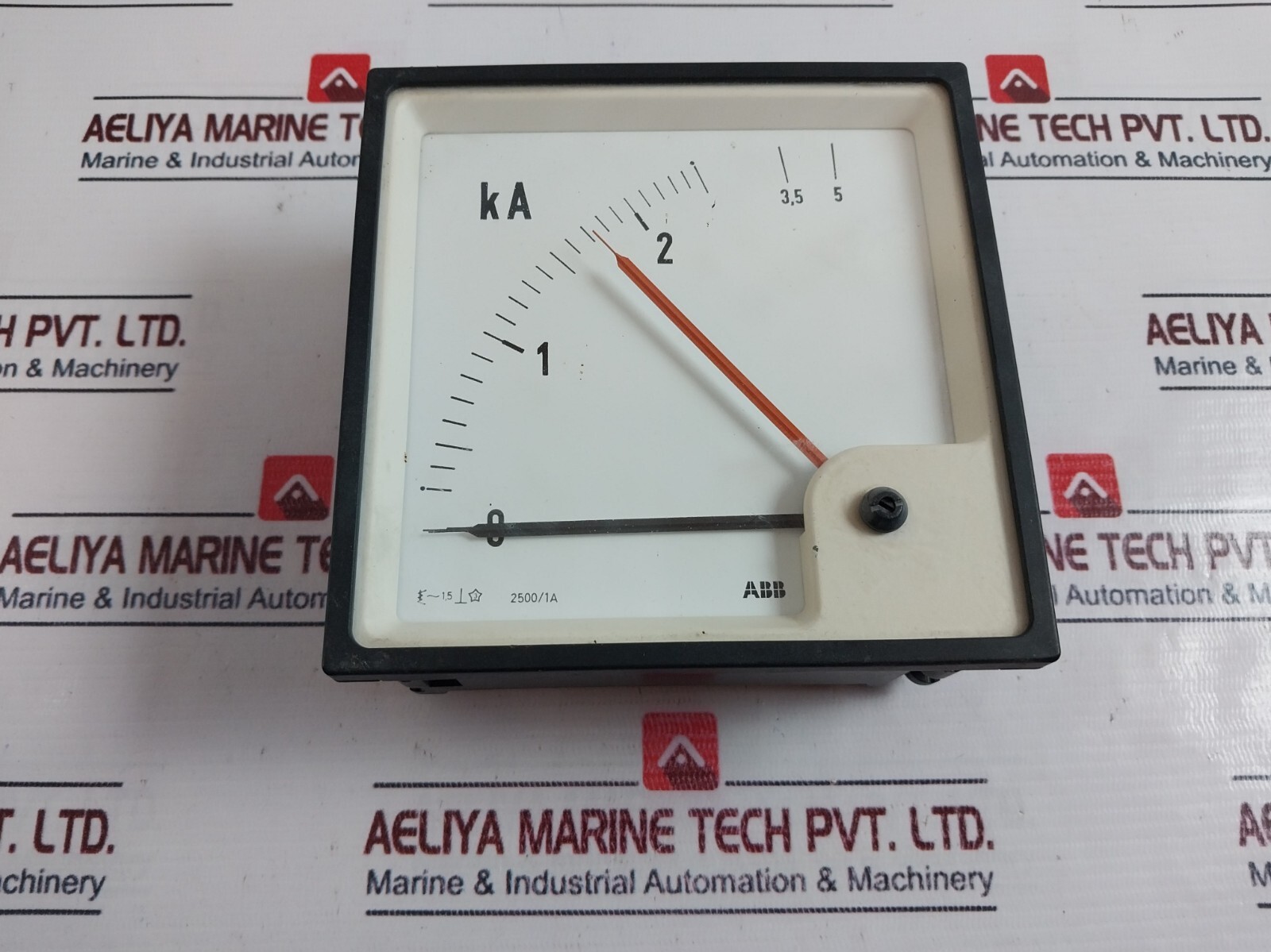 ABB 0-2.5/5 KA Ammeter