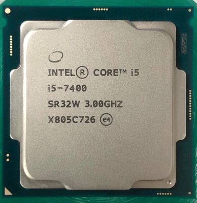Intel Core i5-7400 Processor (3.00 GHz, Quad-Core, LGA 1151) - SR32W  65W