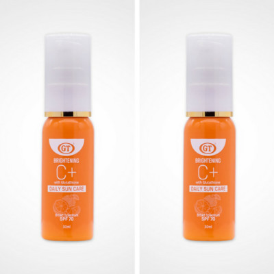 GT Brightening C+ with Glutathione Daily Sun Care SPF 70 Broad Spectrum  30ml