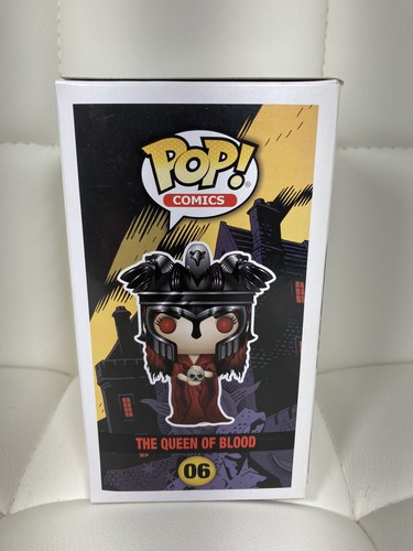 HTF FUNKO POP! FUMETTI HELLBOY #06 THE QUEEN OF BLOOD BOBBLE HEAD NUOVO - Foto 4 di 6