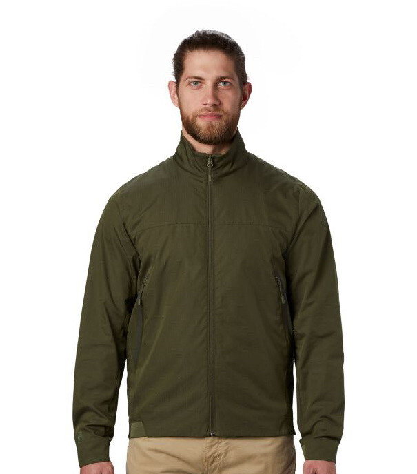 Mountain Hardwear Men's Boultway Jacket Amry Green Size Large MSRP 175