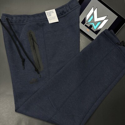 Nike NSW Tech Fleece Open Hem Toggle Sweatpants Sizes Obsidian FB8012-473