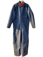 Vintage Big Ben Mechanic's Coveralls Quilted/Insulated Size L 30" Inseam USA