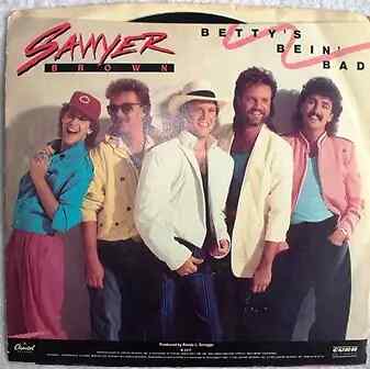 Sawyer Brown Bettys Bein Bad Vinyl Single 7inch NEAR MINT Capitol