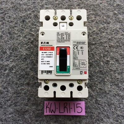 Eaton EGE3100FFG Series G Industrial Circuit Breaker 100 Amp *NEXT DAY OPTION*