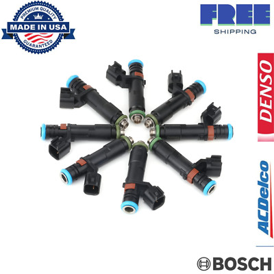 x8 NEW OEM SIEMENS FUEL INJECTORS FOR 2005, 2006 Lincoln Mark LT 5.4L V8