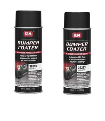 #ad #ad BUMPER COATER Honda Black SEM 39293 2 Pack $52.24