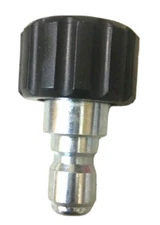MTM Hydro 3/8" Quick-Connect Plug With M22 x 14mm  Female End - Karcher Style