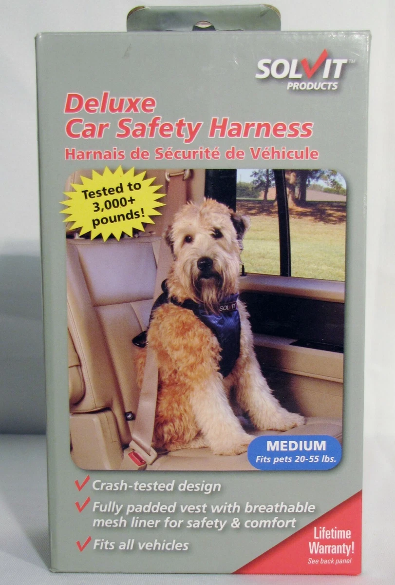 Solvit dog store car harness