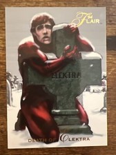 1994 Flair Marvel #43 Death of Elektra Daredevil