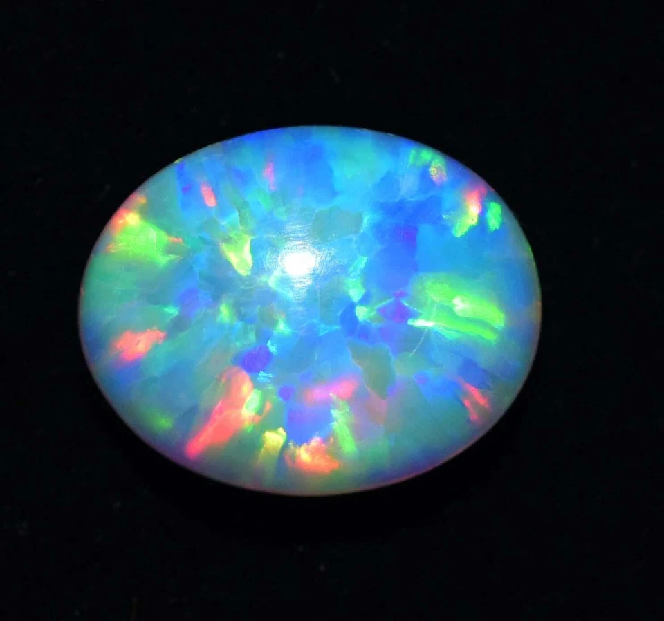 Natural Ethiopian Fire Opal 6.25 CT Certified Play Of Color 13 X 10 MM Gemstone - Image 4 of 4