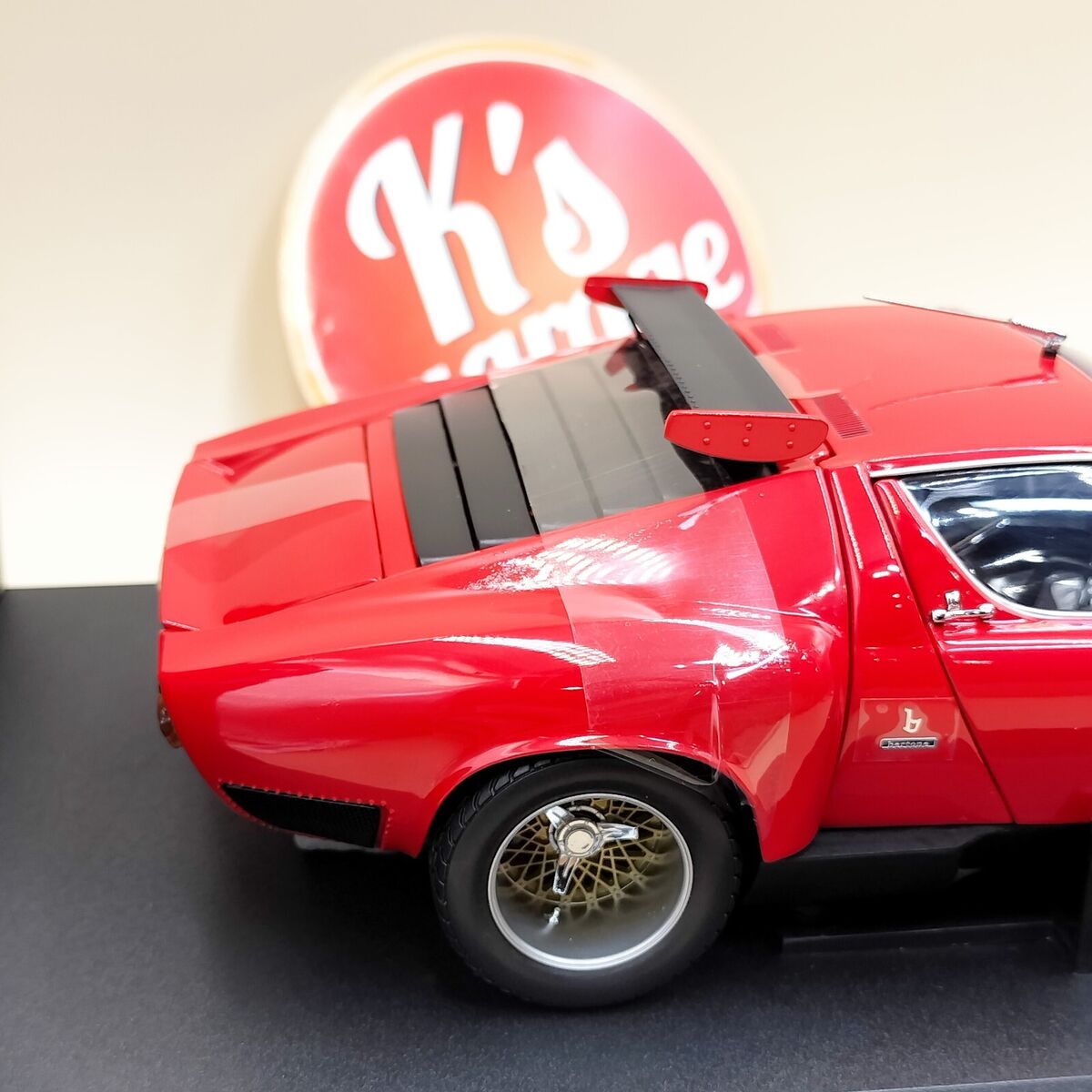 Kyosho 1/18 Lamborghini Jota SVR Red Gorgeous Collection Kyosho 1/18 Lamborghini Jota SVR Red Gorgeous Collection