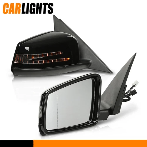 RH LH Rear View Mirror Side Fit For Mercedes C300 Benz C-Class W204 C200 C180