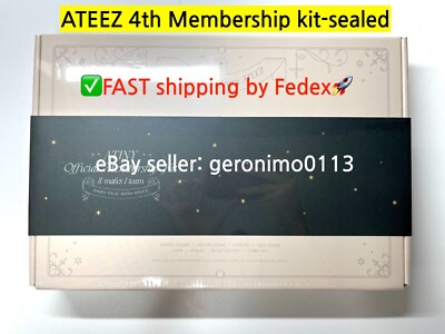 ON HAND] ATEEZ ATINY MEMBERSHIP KIT 4rd Membership (Sealed