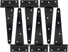 Hlmoptimo Heavy Duty T Hinge Tee T Strap Shed Gate Barn Fence Door Hinge Wrought