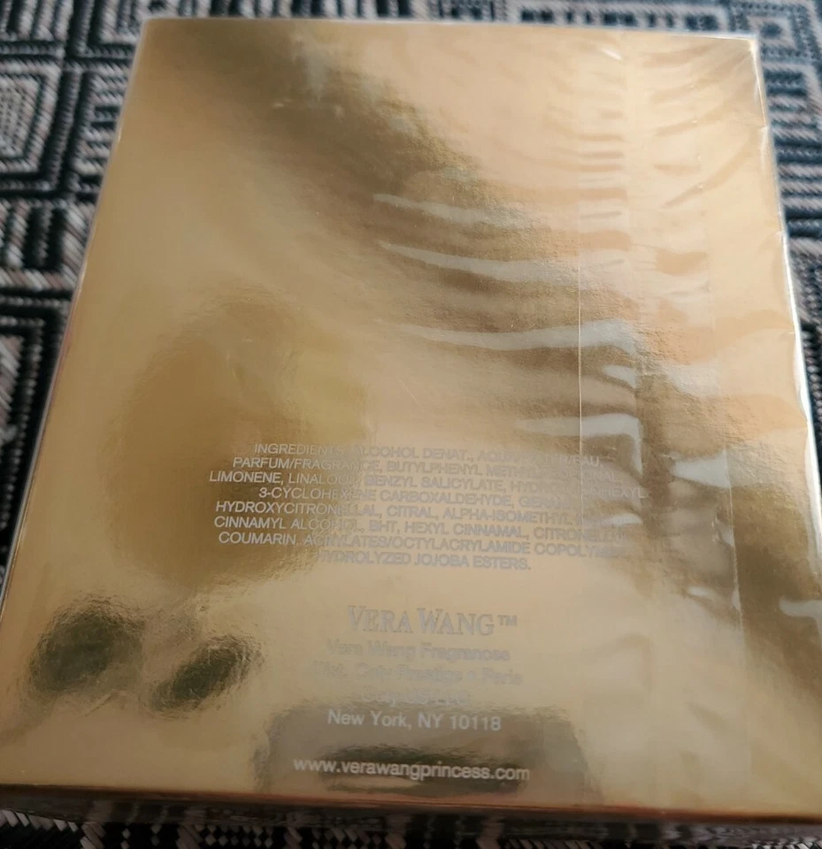 VERA WANG GLAM PRINCESS EDT SPRAY 3.4 FL.OZ (100 ML) NUEVO EN CAJA SELLADA Foto 4 de 4