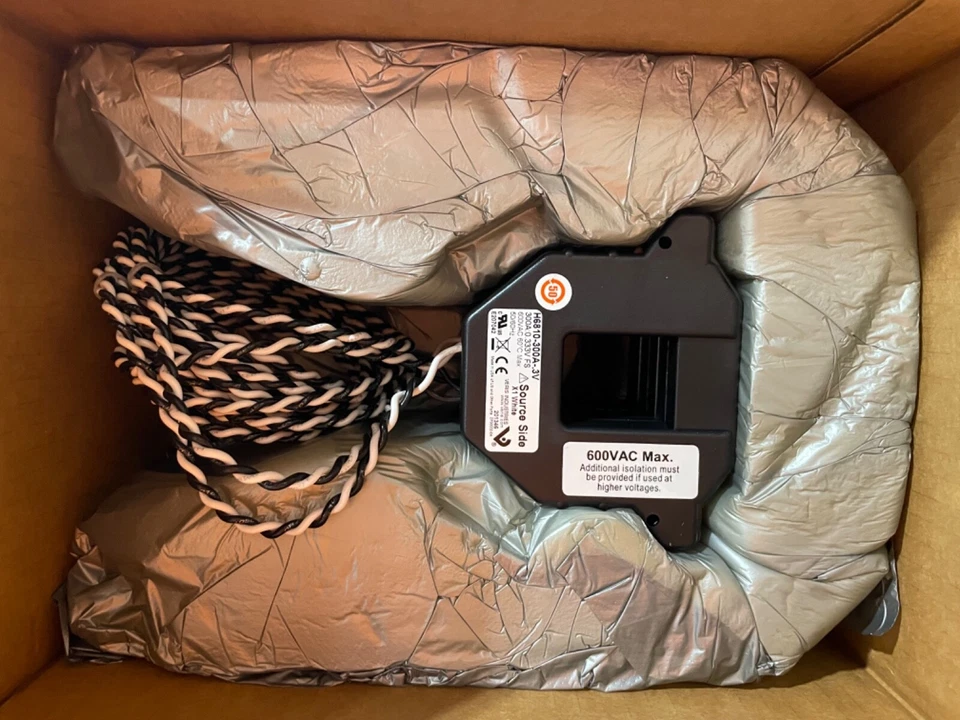 SQUARE D H6810-300A-3V  SPLIT CORE CURRENT TRANSFORMER 3 in box NEW - Image 3 of 3