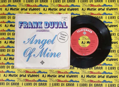 LP 45 7''FRANK DUVAL & ORCHESTRA Angel of mine Magdalena 1980 germany  (QSD2)