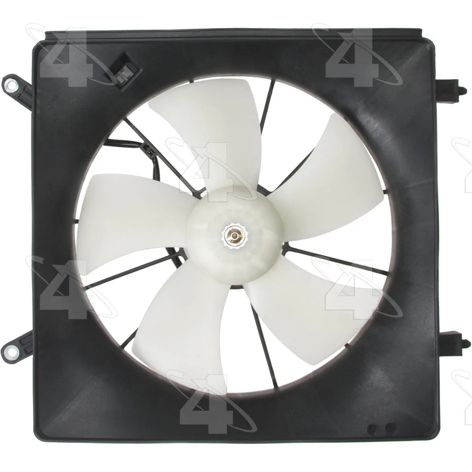 For 2002-2006 Honda CR-V Engine Cooling Fan Assembly 4 Seasons 2003 2004 2005 - Image 3 of 4