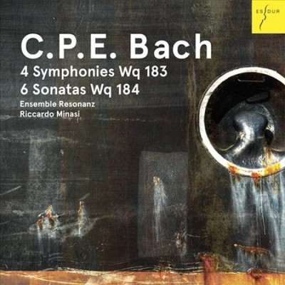 Bach C.P.E.: Four Symphonies: Six Sonatas by ENSEMBLE RESONANZ / MINASI,RICCARDO