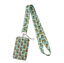 Baby Groot Guardians of The Galaxy Comic Character Lanyard With ID Badge Holder