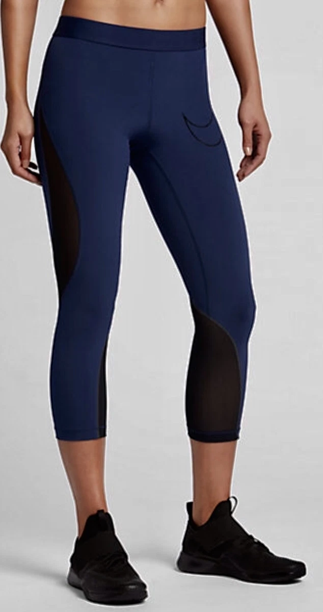 Navy Blue Nike Pro leggings