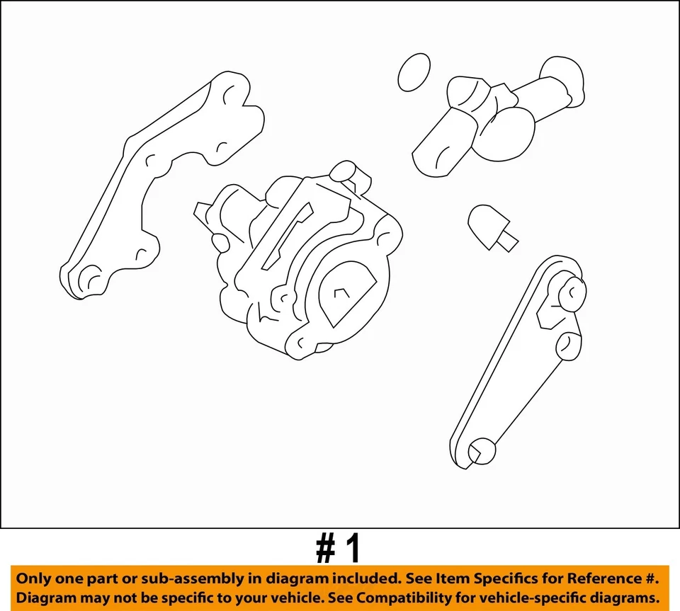 Bomba de dirección asistida usada se adapta a: Lexus RX330 2004 con polea atornillada grado A Foto 4 de 4